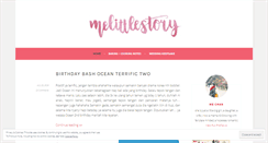 Desktop Screenshot of melittlestory.com
